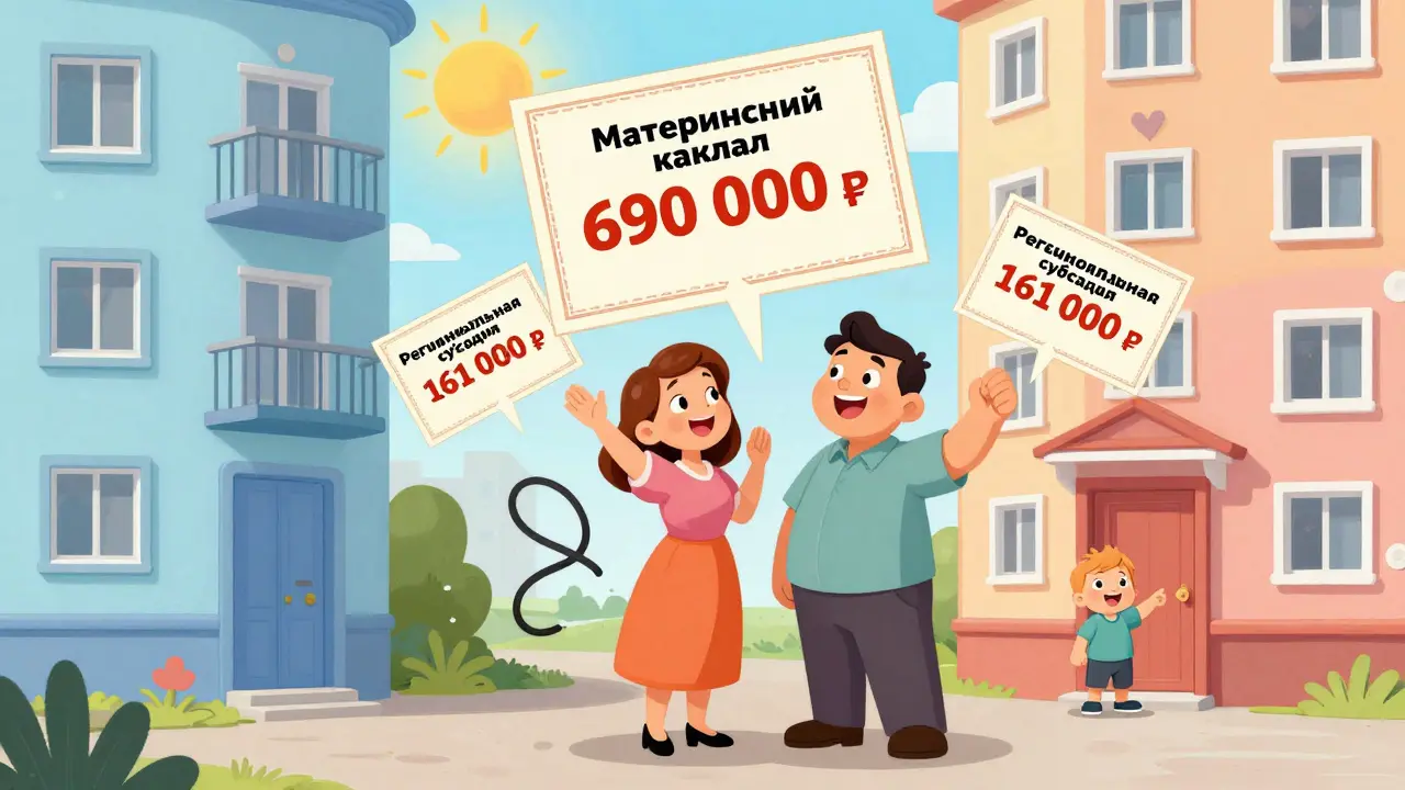 Как совместить материнский капитал с региональными субсидиями на жилье в 2025 году