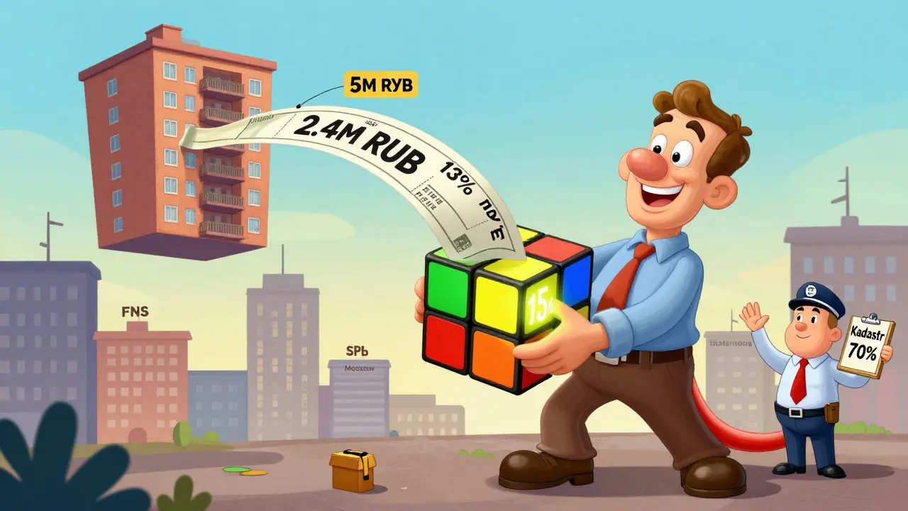 Налог с продажи недвижимости в 2025 году: когда платить и как рассчитать НДФЛ