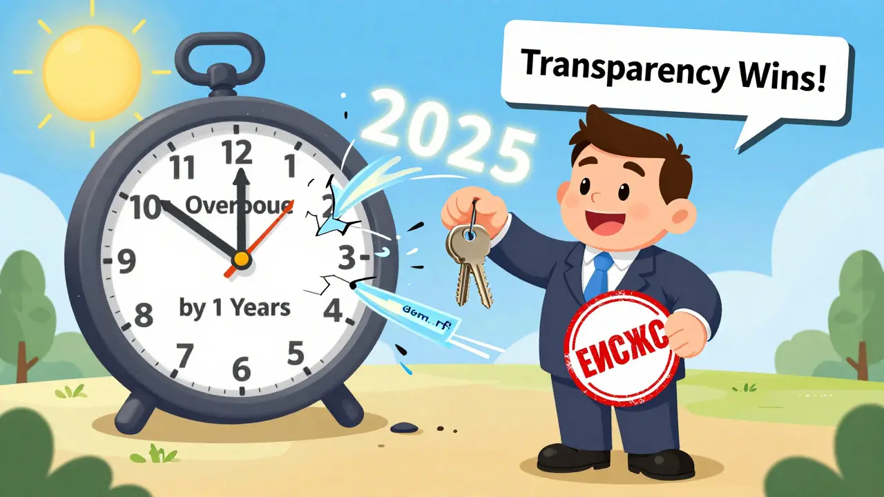 Покупатель получает ключи от квартиры, а старые задержки разбиваются под светом прозрачности.