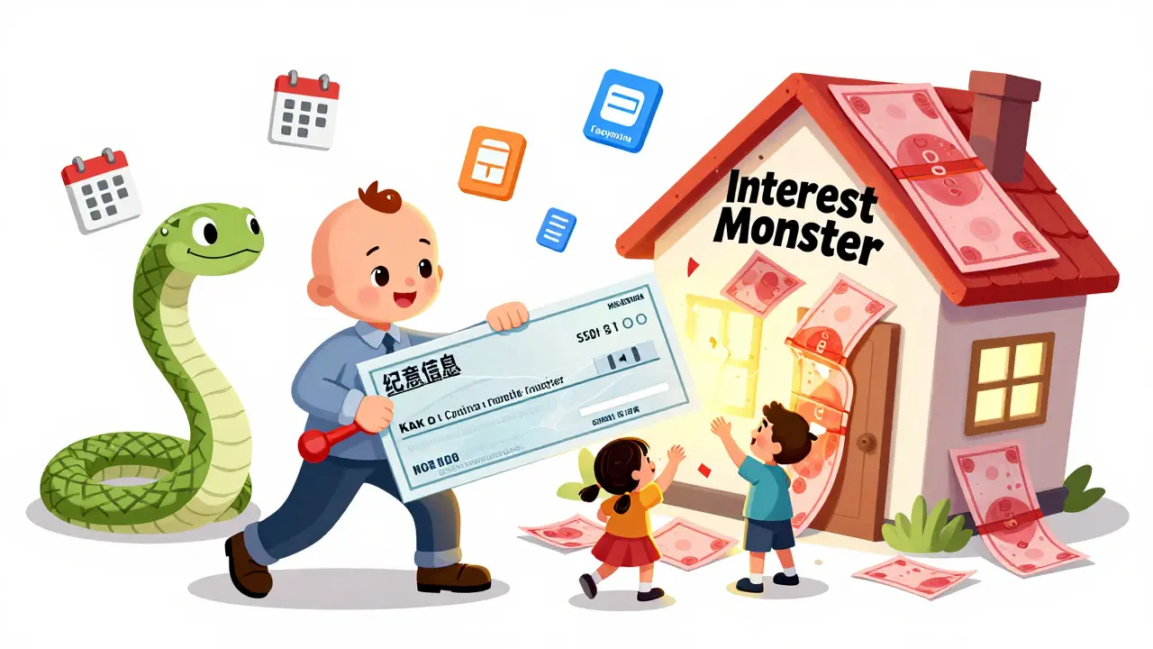 Семья использует материнский капитал, чтобы победить монстра процентов по ипотеке.