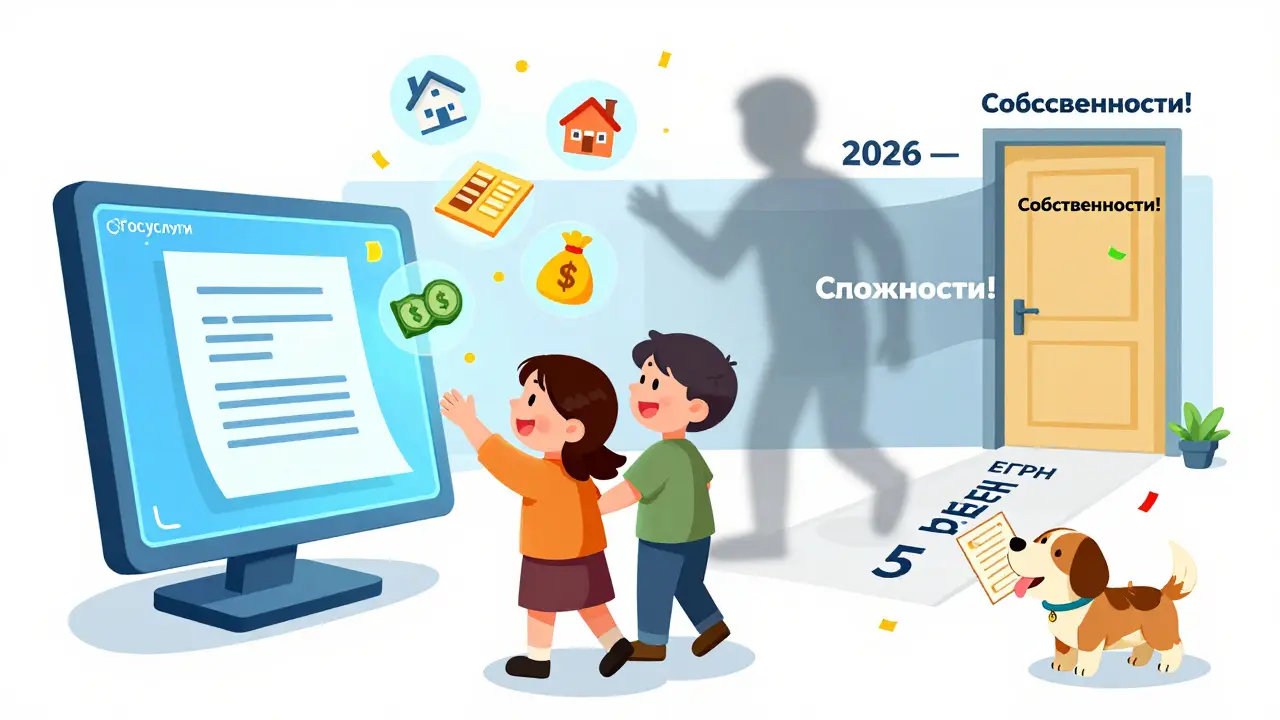 Семья подаёт документы через Госуслуги, а за ними тает угроза сложностей 2026 года