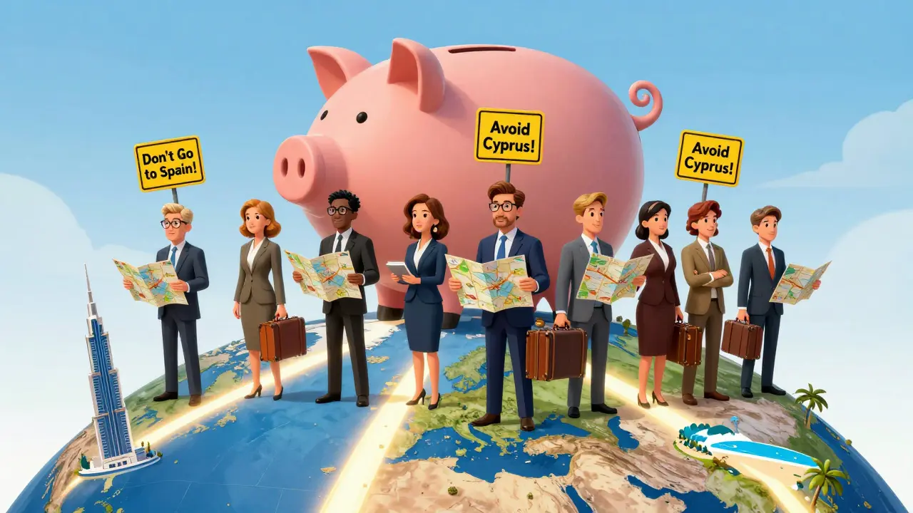 Российские инвесторы выбирают пути: Дубай, Грузия, Таиланд, избегая запрещённых стран на глобусе.