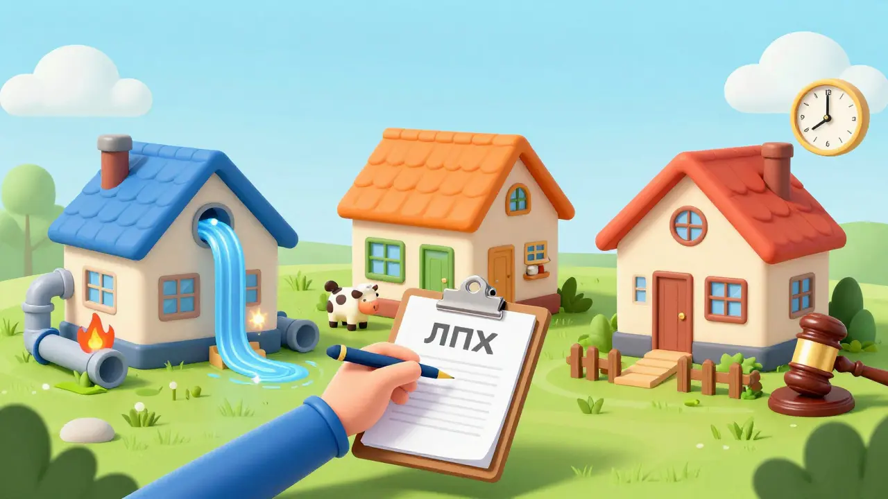 ИЖС с коммуникациями, ЛПХ с фермой, СНТ с садом и судом.