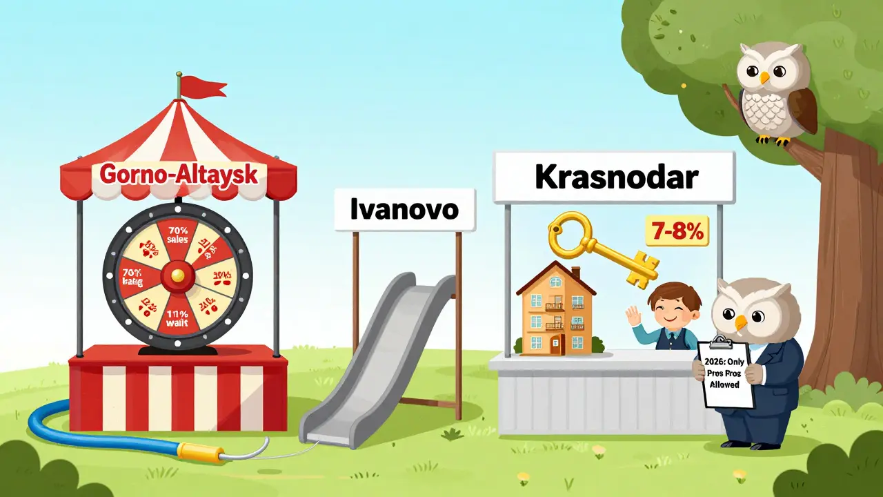 Карнавал инвестиций: рискованные города против надёжного Краснодара с золотым ключом