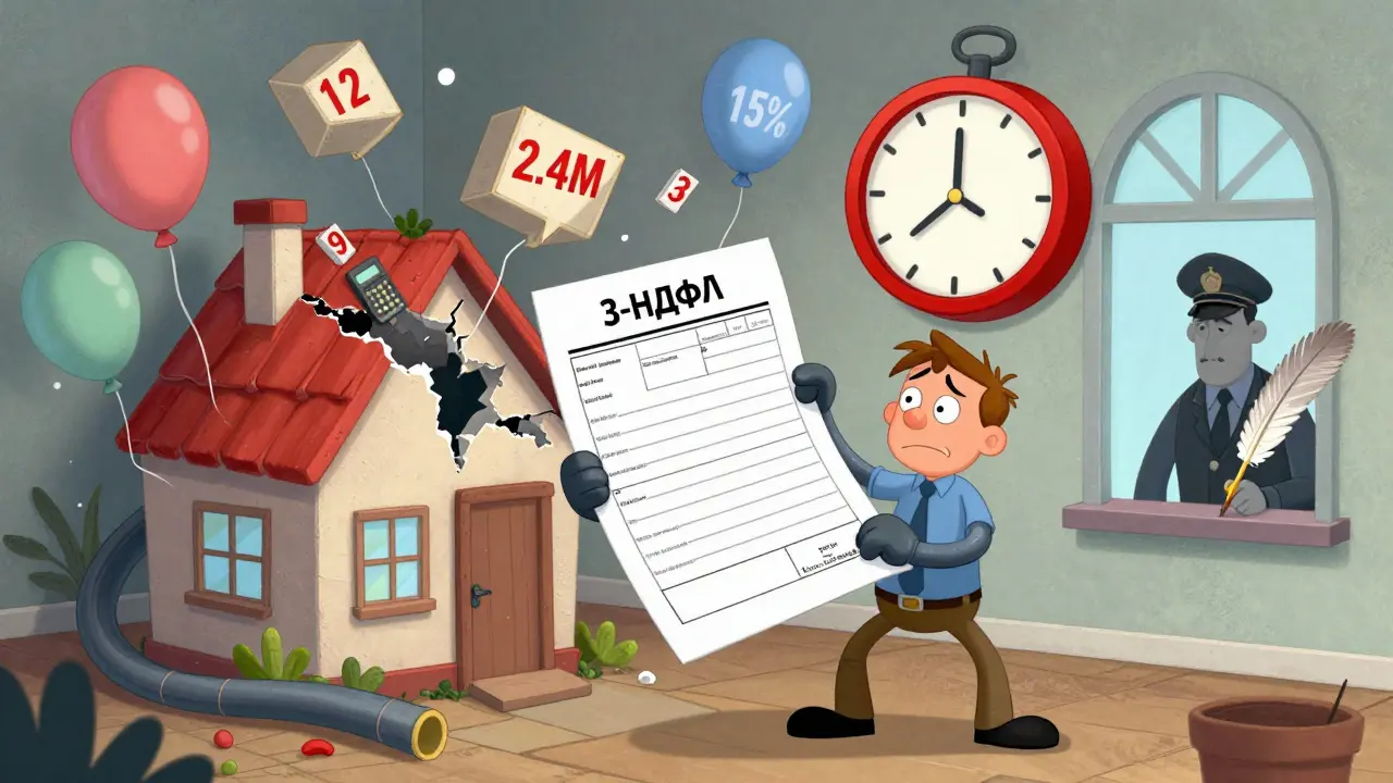 Налоги при продаже доли в квартире в 2025 году: как считать, какие вычеты получить и как не переплатить