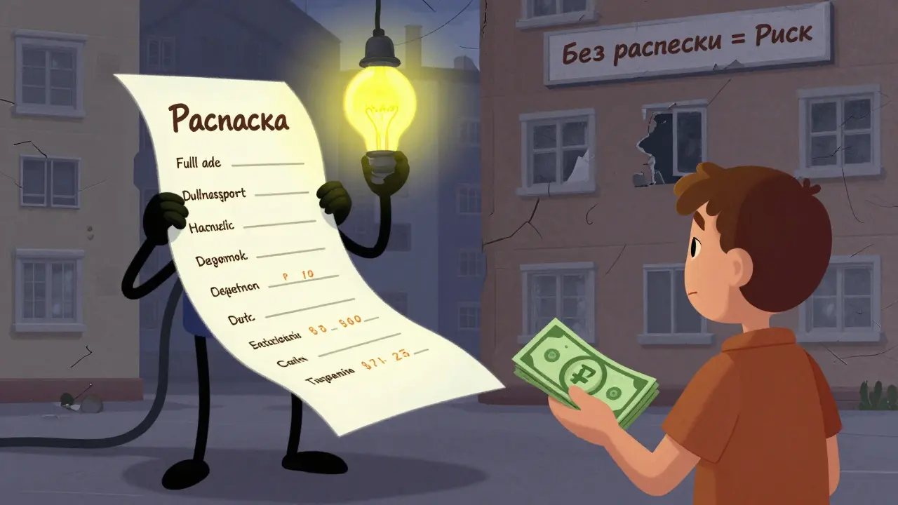 Как правильно оформить расписку о получении аванса при продаже квартиры в 2026 году