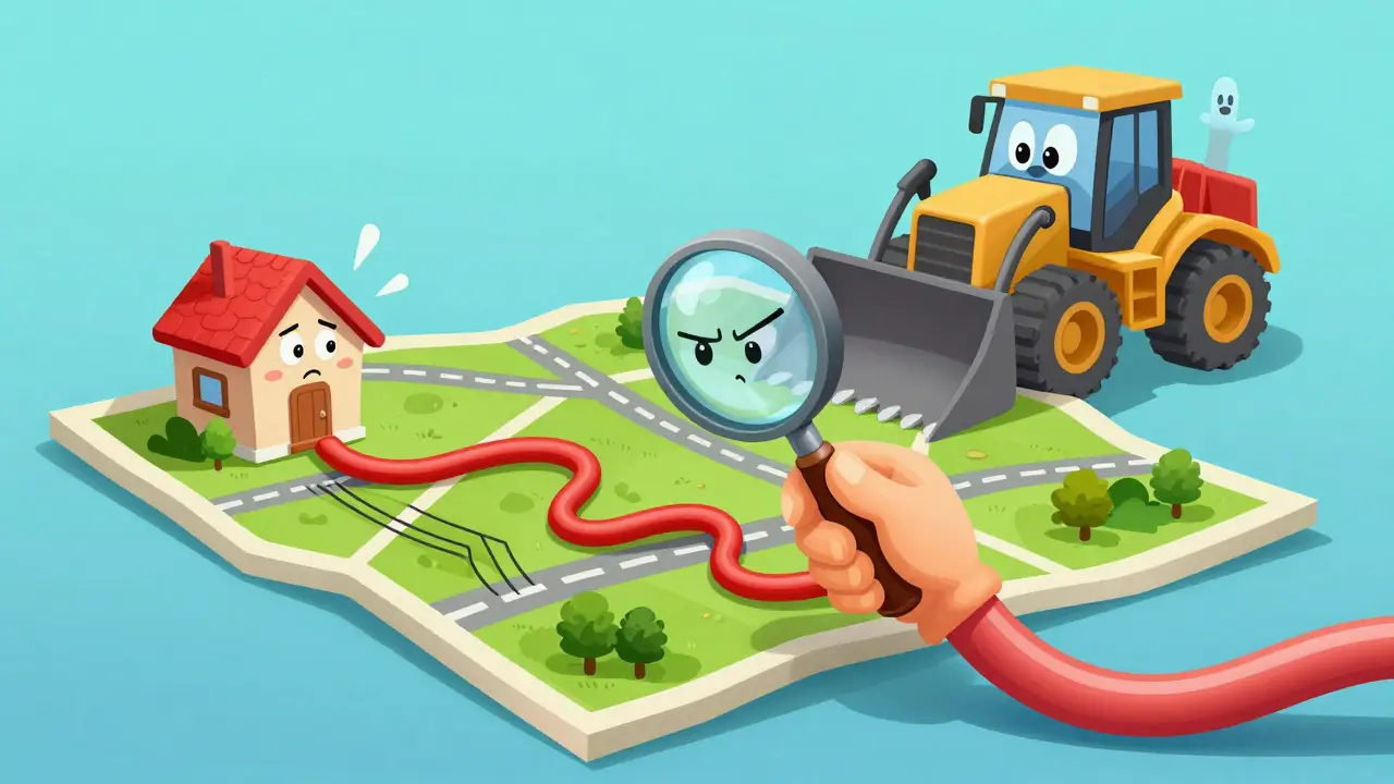 Как проверить красные линии и отступы при покупке земельного участка