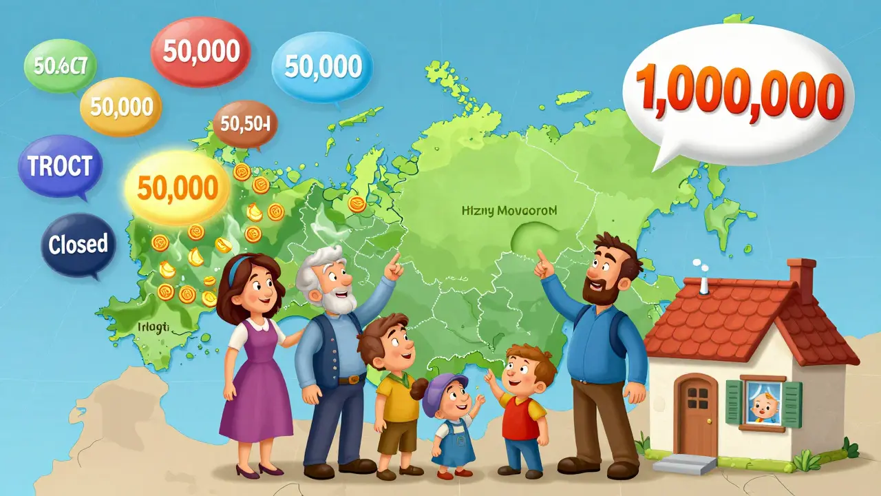 Региональный материнский капитал: условия в разных регионах России в 2026 году