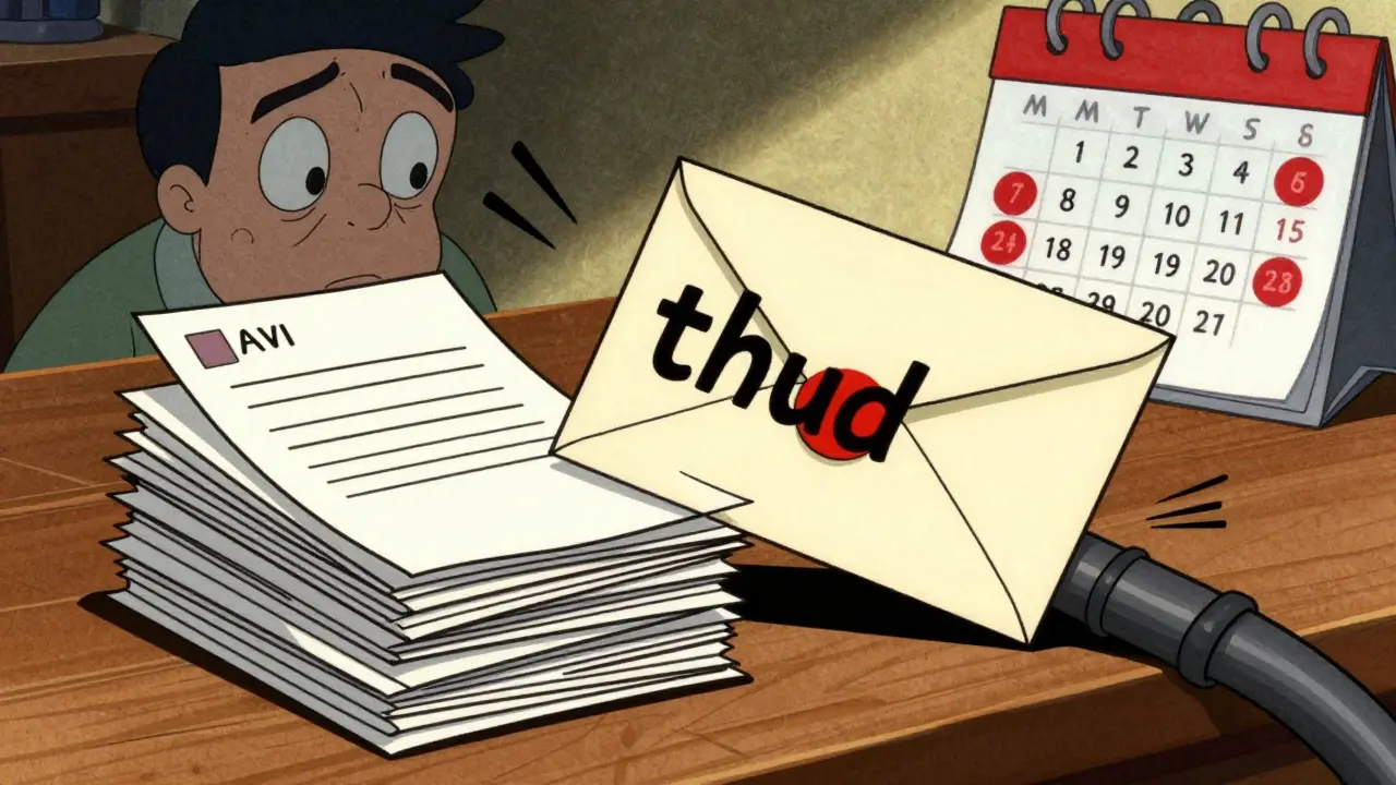 Официальное уведомление и календарь в стиле ретро-анимации